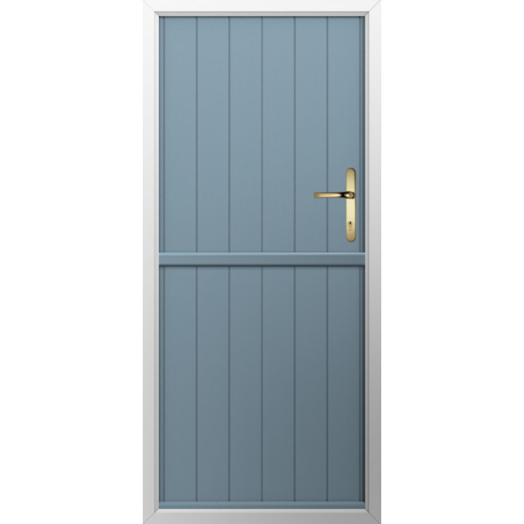 Solidor Flint Solid Composite Stable Door In Twilight Grey Image