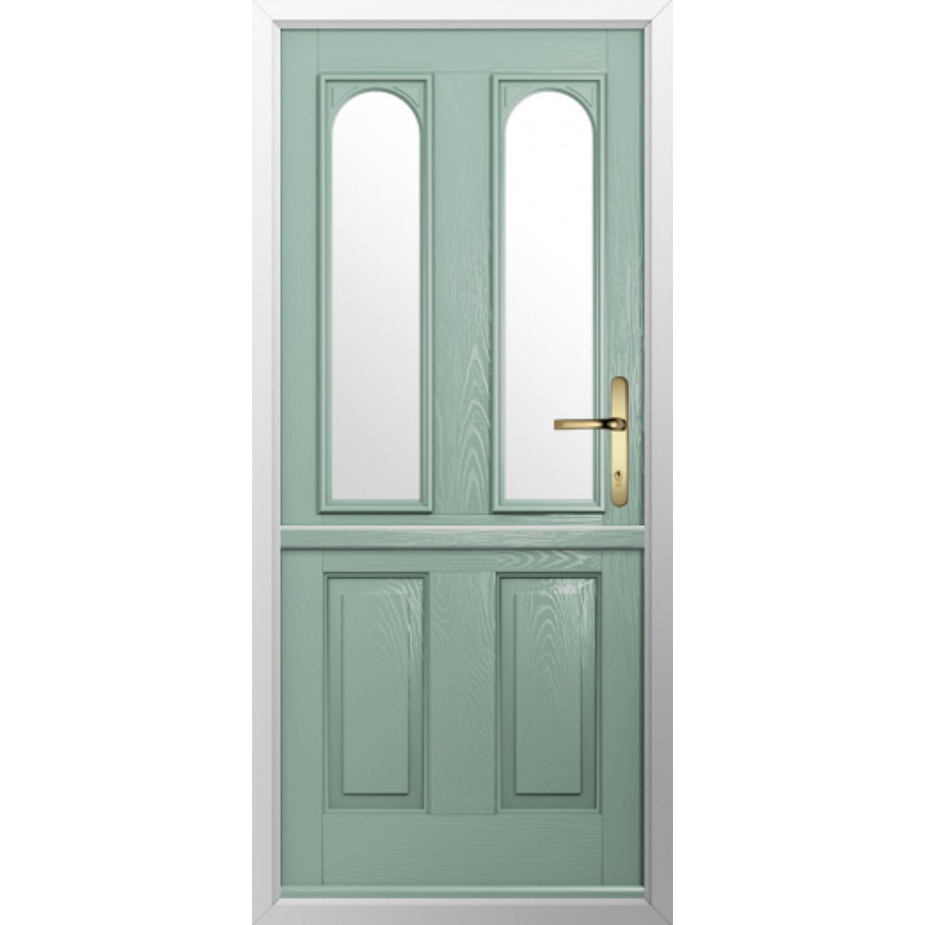 Solidor Nottingham 2 Composite Stable Door In Chartwell Green Image