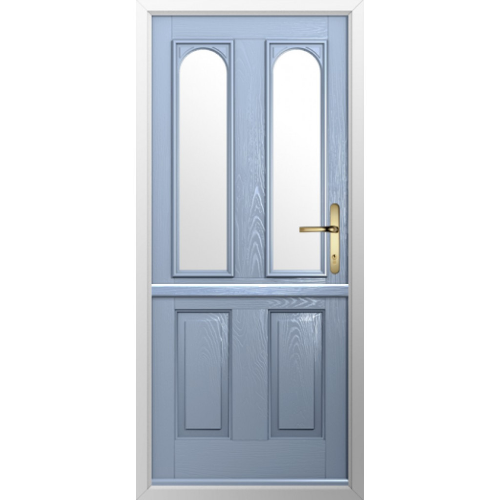 Solidor Nottingham 2 Composite Stable Door In Duck Egg Blue Image