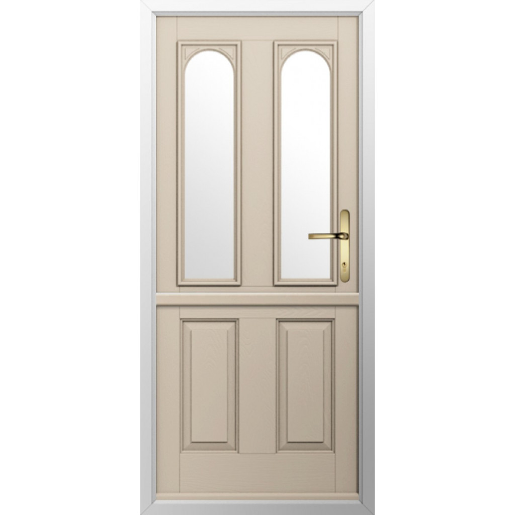 Solidor Nottingham 2 Composite Stable Door In Cream Image
