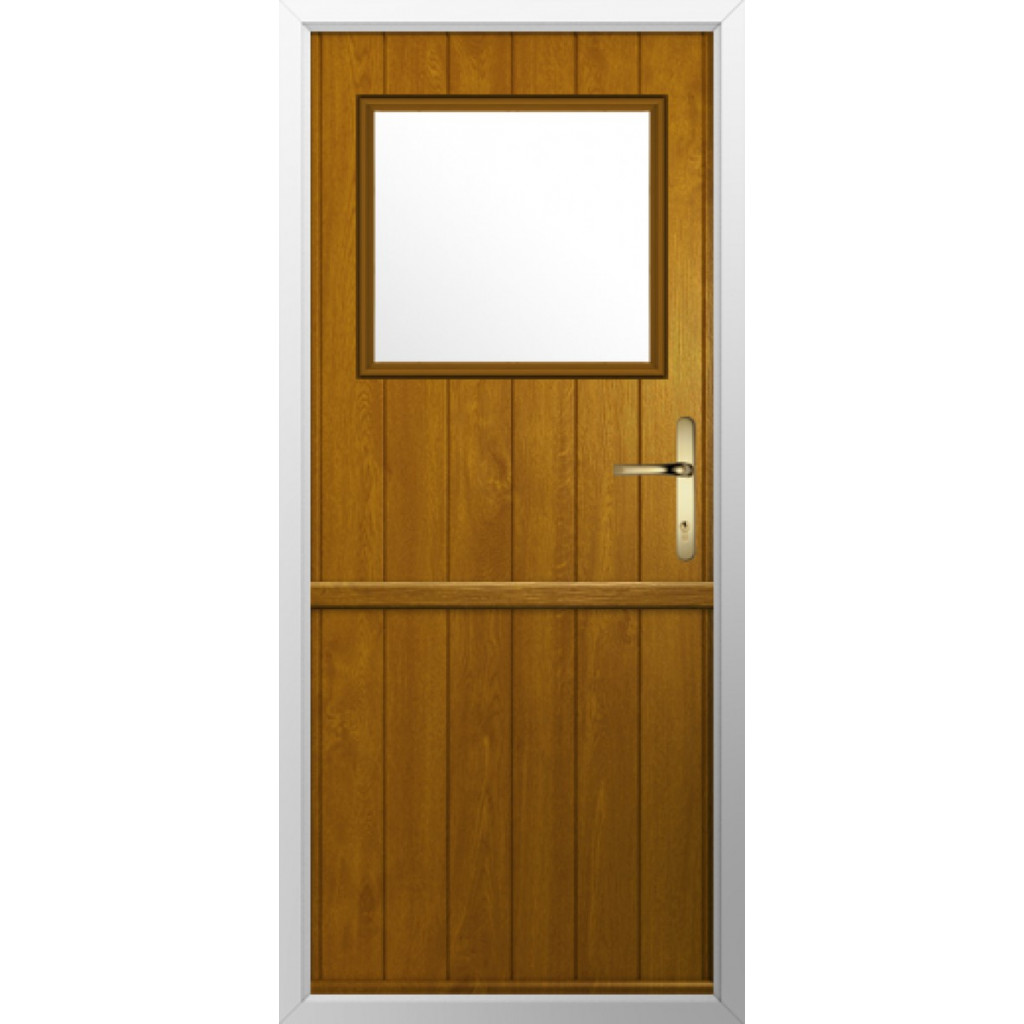 Solidor Trieste Composite Stable Door In Oak Image