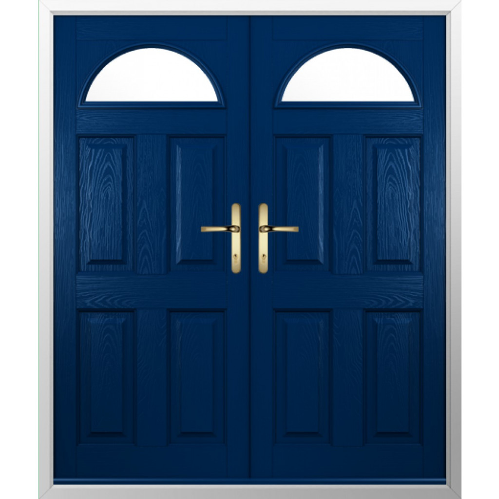 Solidor Conway 1 Composite French Door In Blue Image