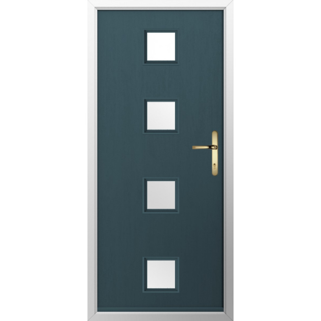 Solidor Parma Composite Contemporary Door In Midnight Grey Image