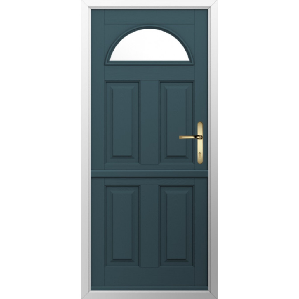 Solidor Conway 1 Composite Stable Door In Midnight Grey Image