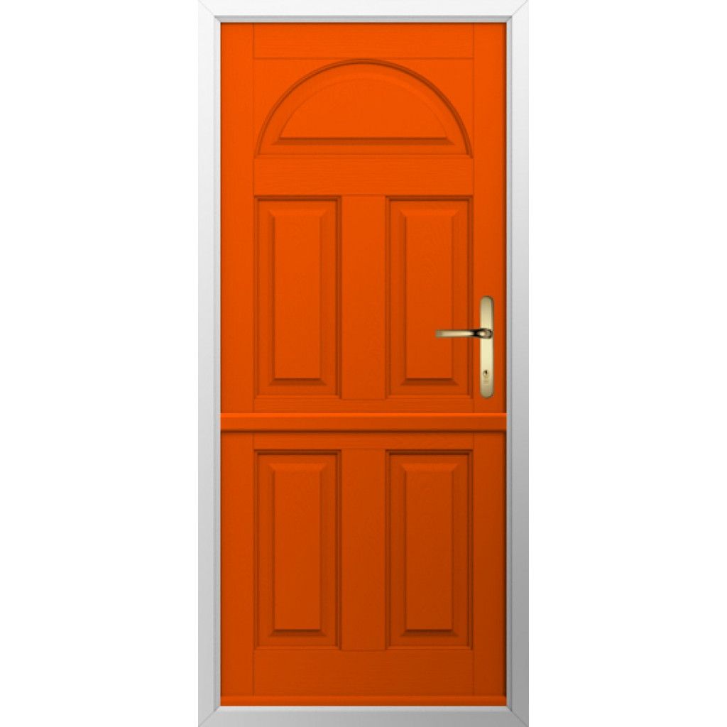 Solidor Conway Solid Composite Stable Door In Tangerine Image
