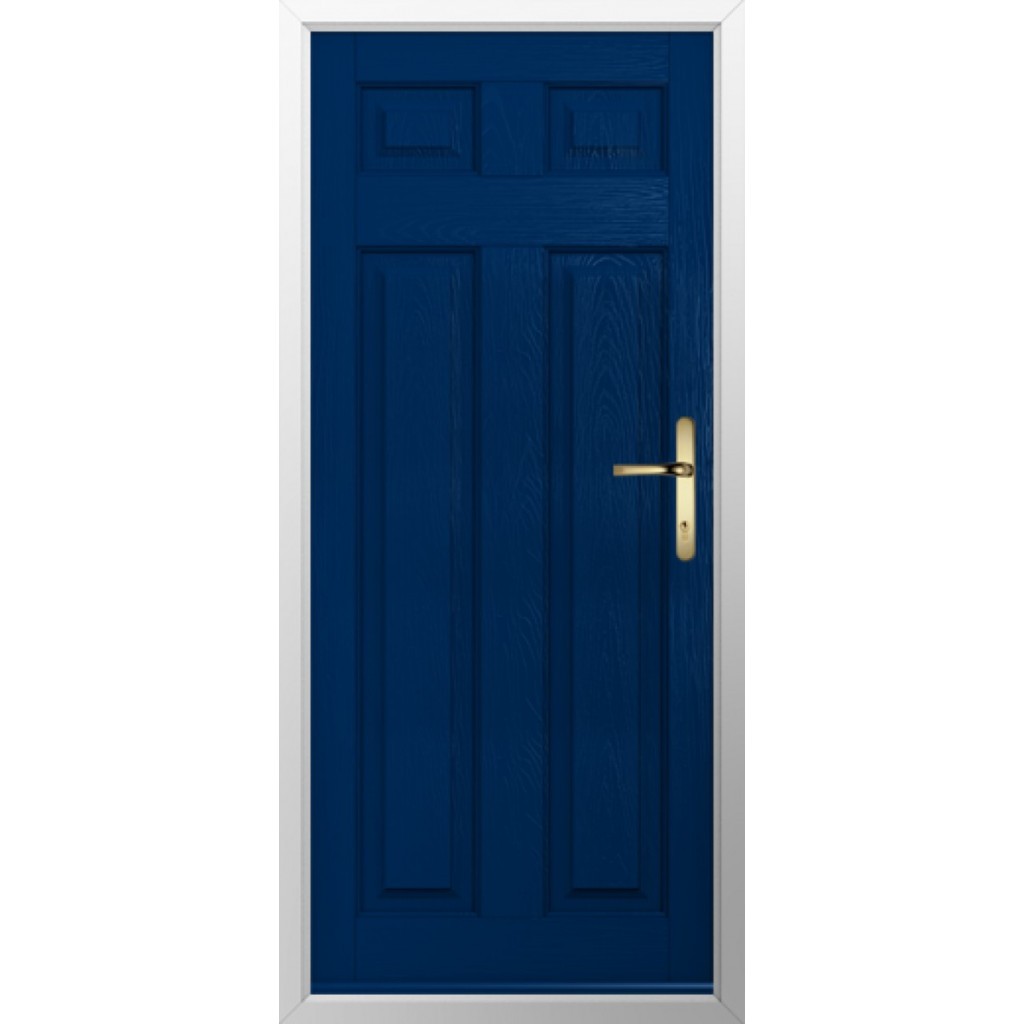 Solidor Berkley Solid Composite Traditional Door In Blue Image