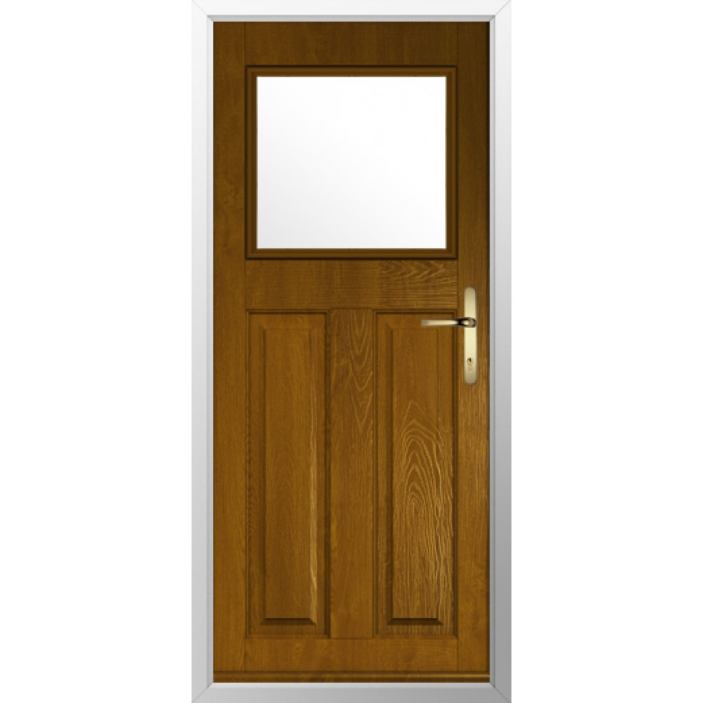 Solidor Sterling Composite Traditional Door In Oak Image