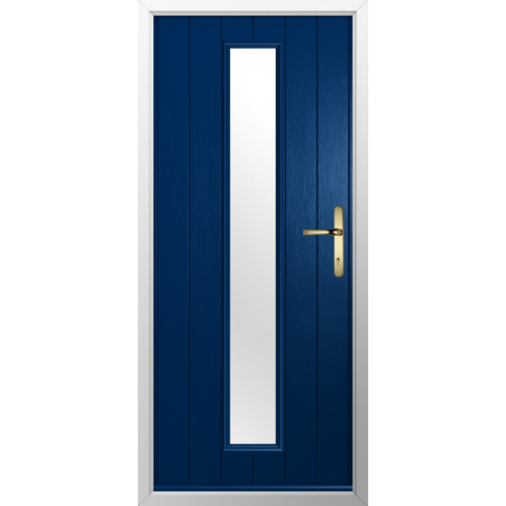 Solidor Amalfi Composite Contemporary Door In Blue Image