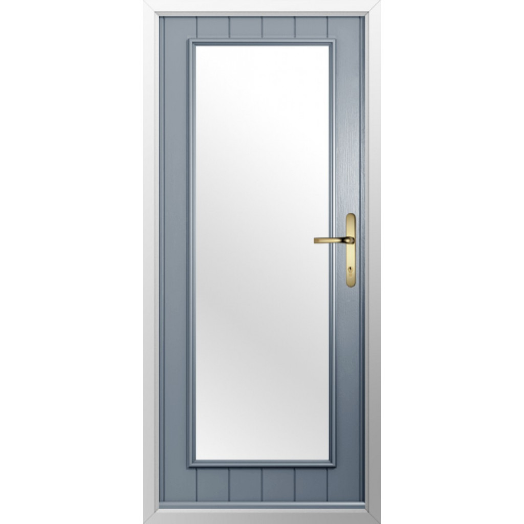 Solidor Biella Composite Contemporary Door In French Grey Image