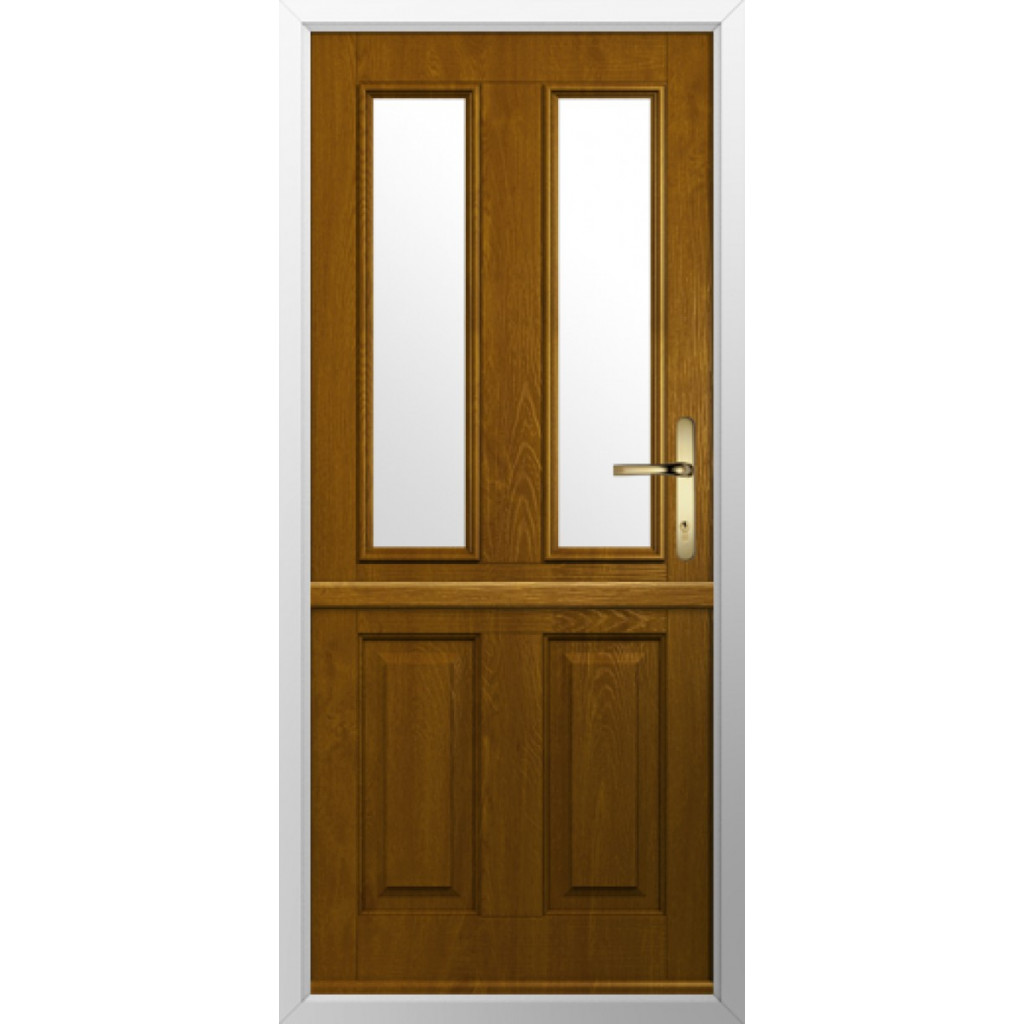 Solidor Ludlow 2 Composite Stable Door In Oak Image