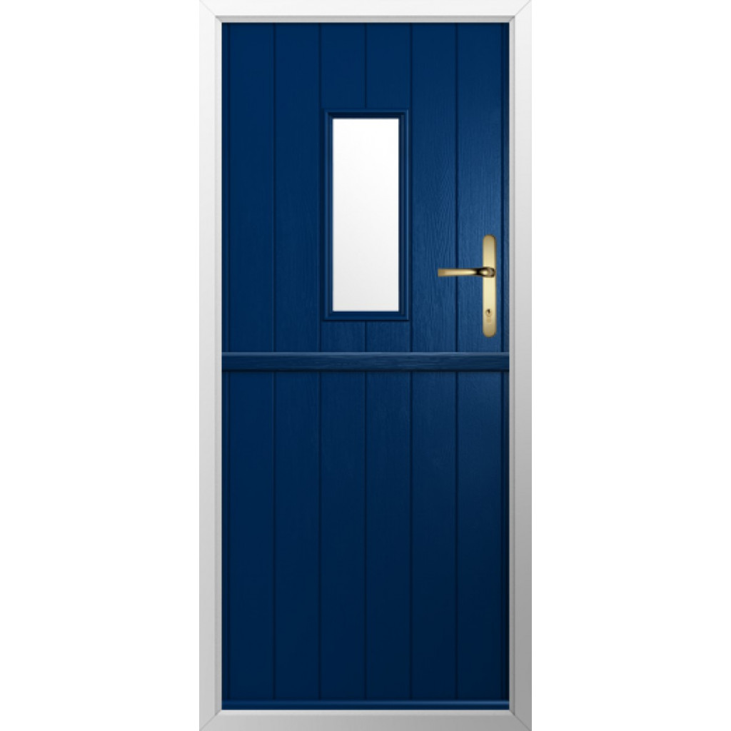 Solidor Flint 2 Composite Stable Door In Blue Image