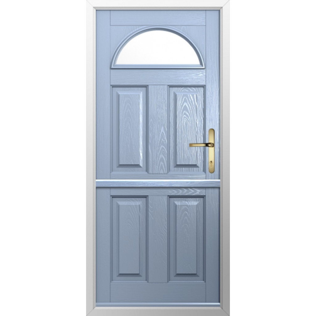 Solidor Conway 1 Composite Stable Door In Duck Egg Blue Image