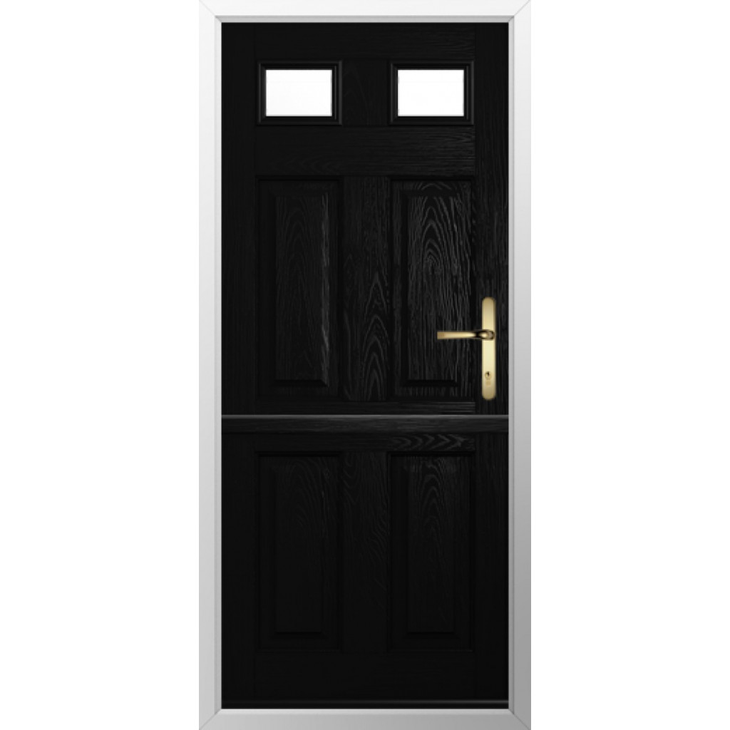 Solidor Tenby 2 Composite Stable Door In Black Image