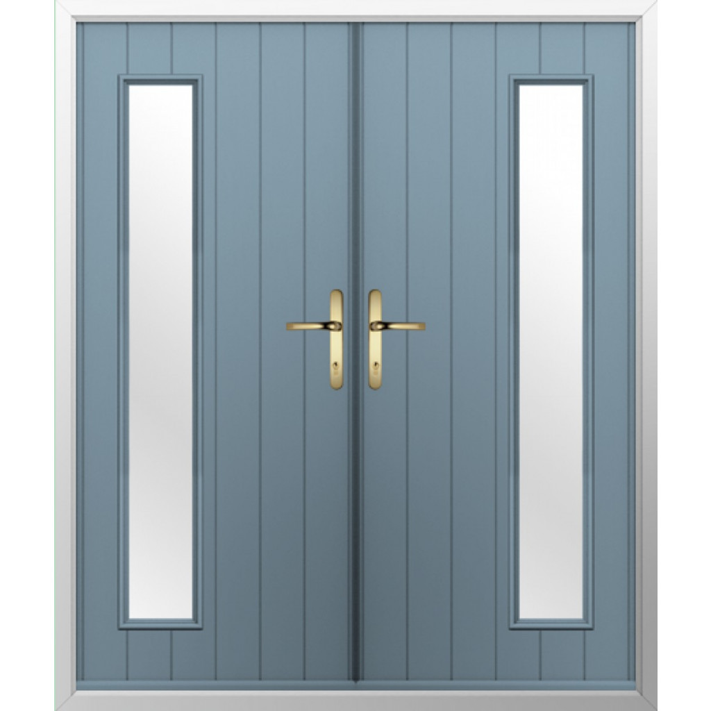 Solidor Brescia Composite French Door In Twilight Grey Image