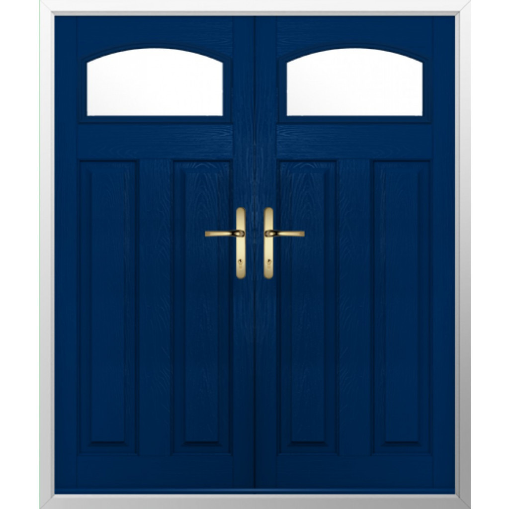 Solidor London Composite French Door In Blue Image