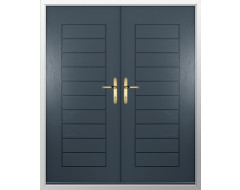 Solidor Windsor Solid Composite French Door