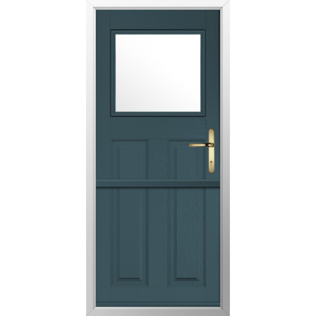 Solidor Sterling Composite Stable Door In Midnight Grey Image