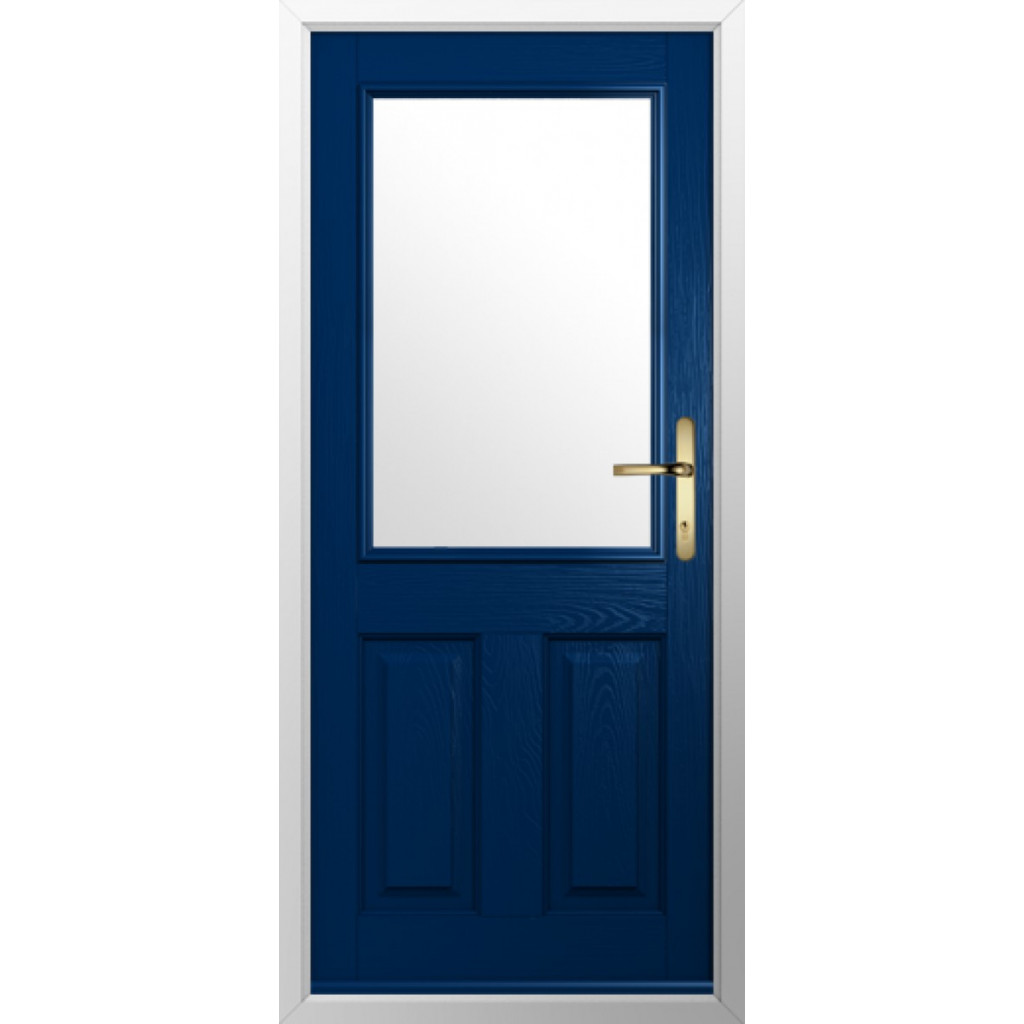 Solidor Beeston 1 Composite Traditional Door In Blue Image