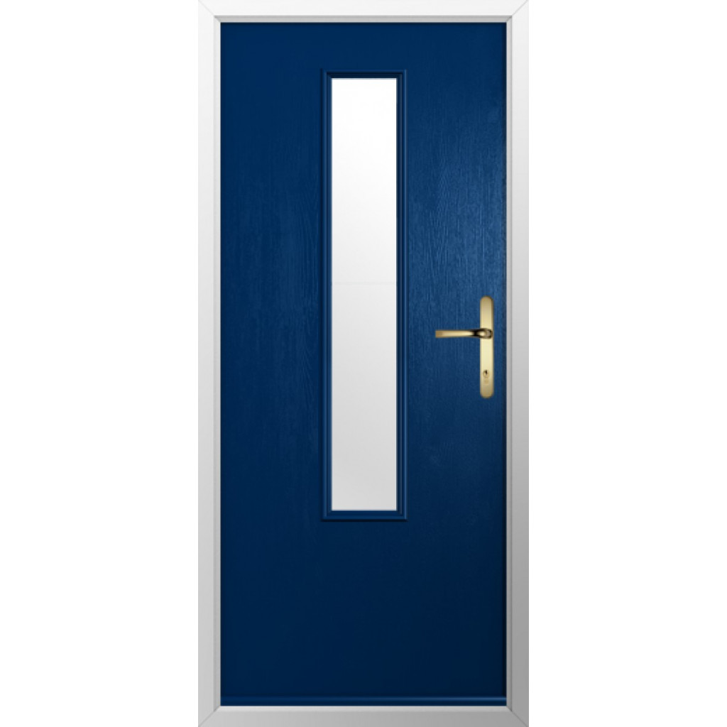 Solidor Monza Composite Contemporary Door In Blue Image