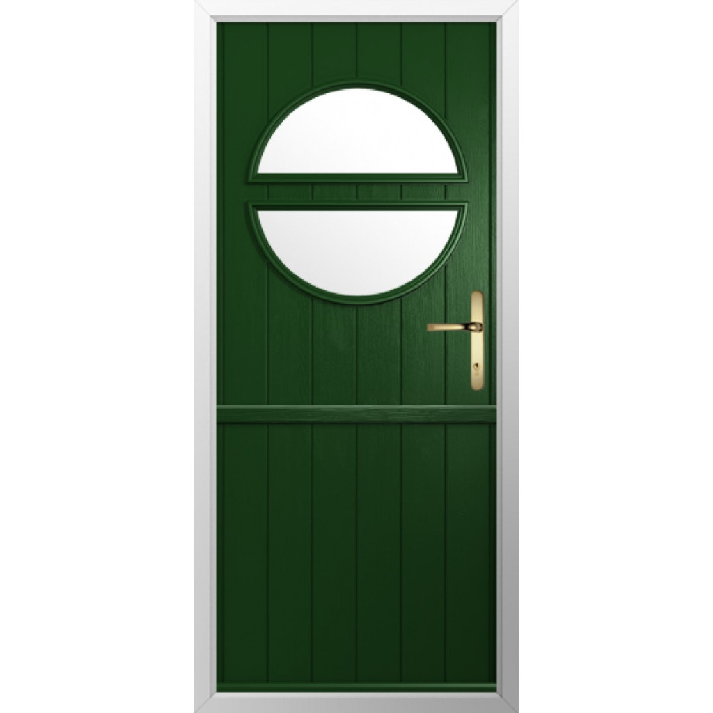 Solidor Pisa Composite Stable Door In Green Image