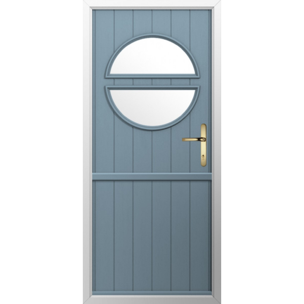Solidor Pisa Composite Stable Door In Twilight Grey Image