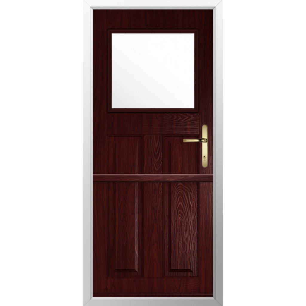 Solidor Sterling Composite Stable Door In Rosewood Image