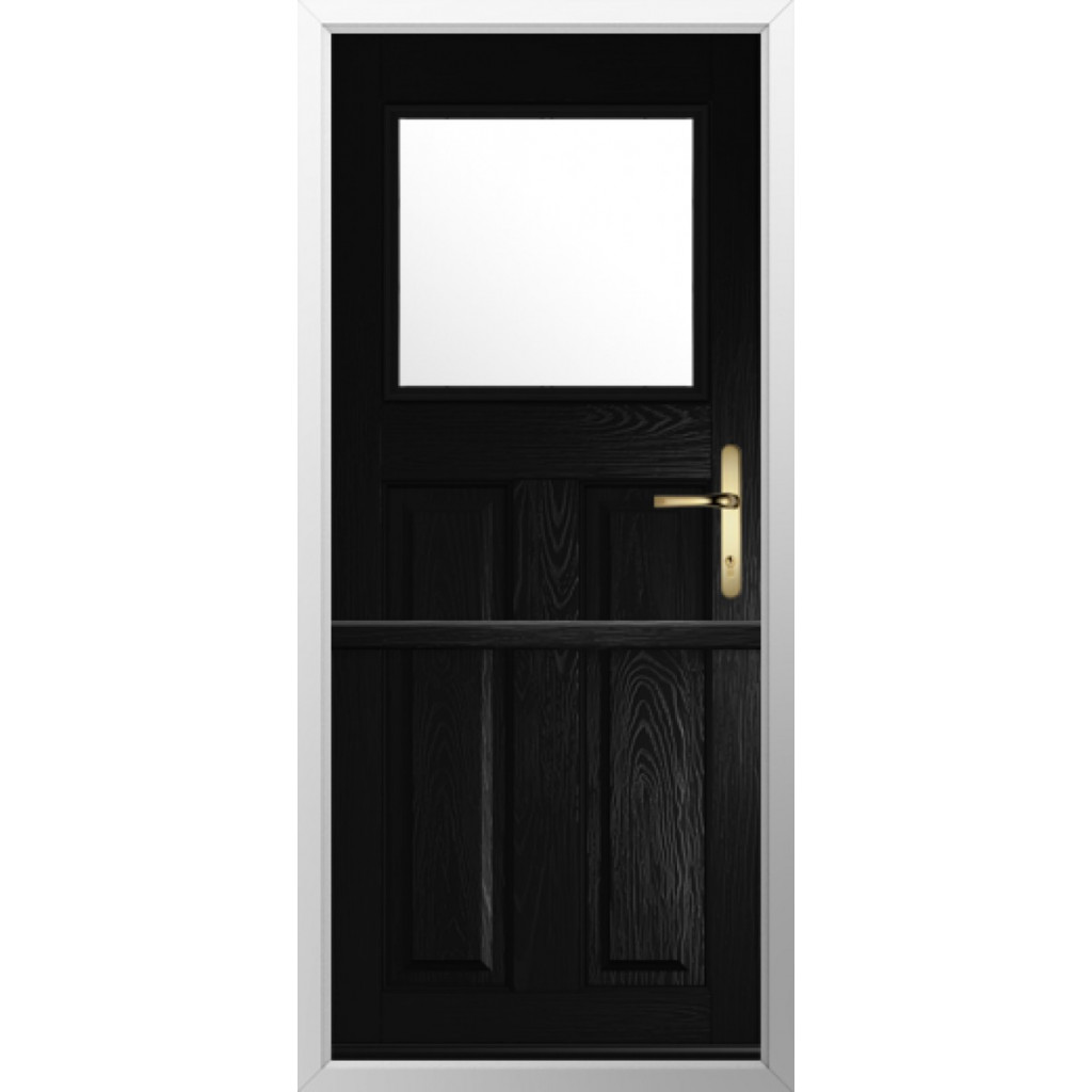Solidor Sterling Composite Stable Door In Black Image