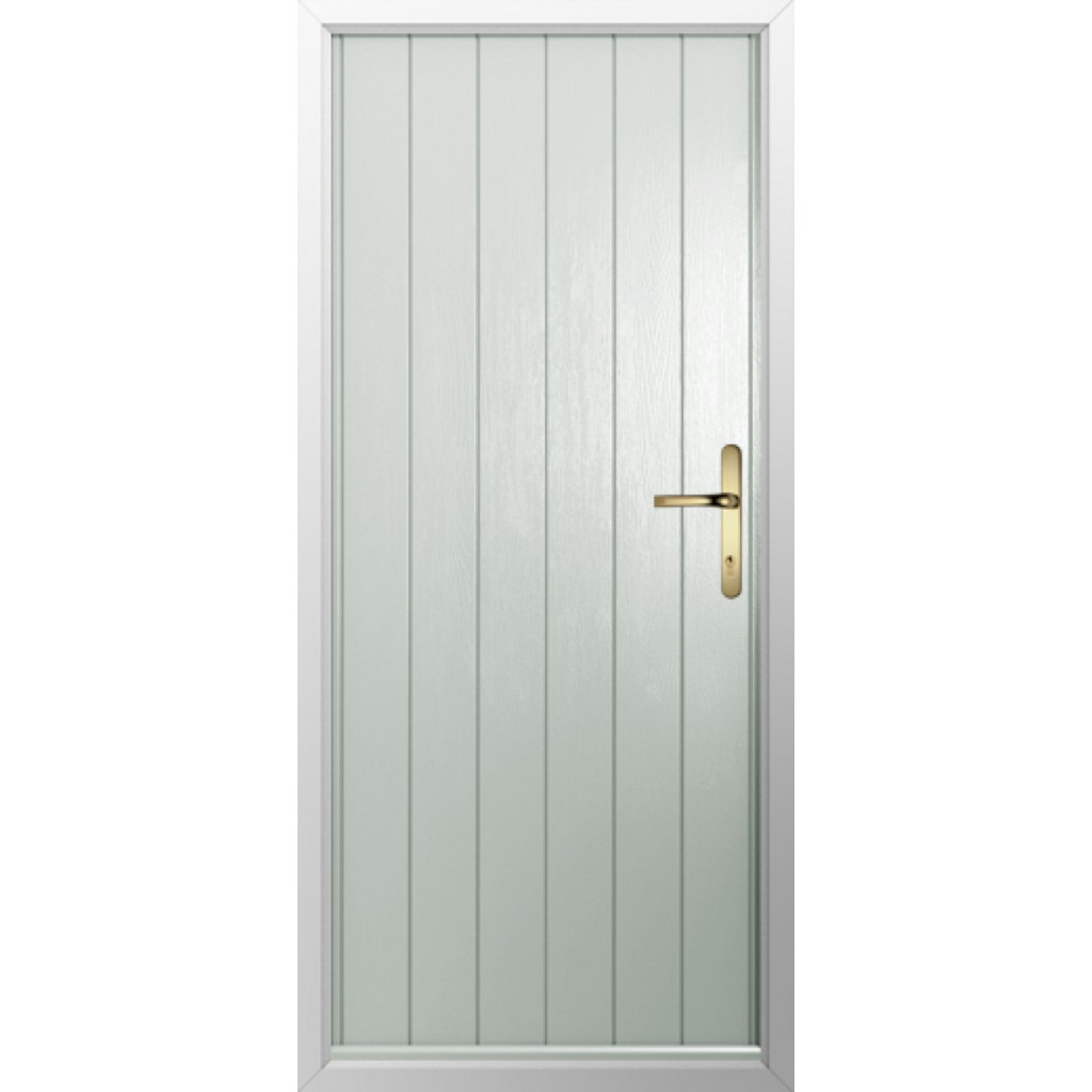 Solidor Ancona Solid Composite Contemporary Door In Painswick Image