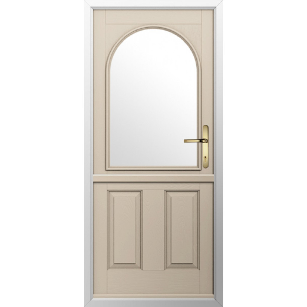 Solidor Stafford 1 Composite Stable Door In Cream Image