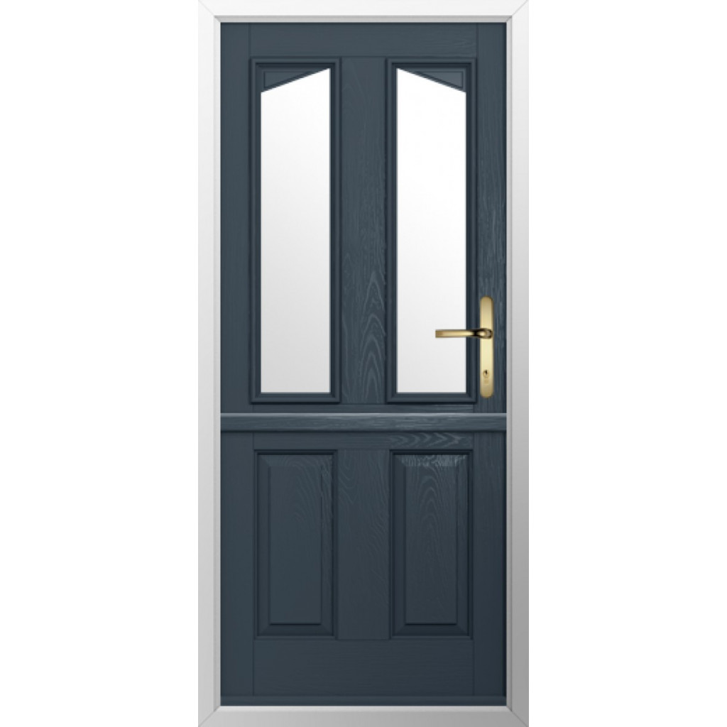 Solidor Harlech 2 Composite Stable Door In Anthracite Grey Image