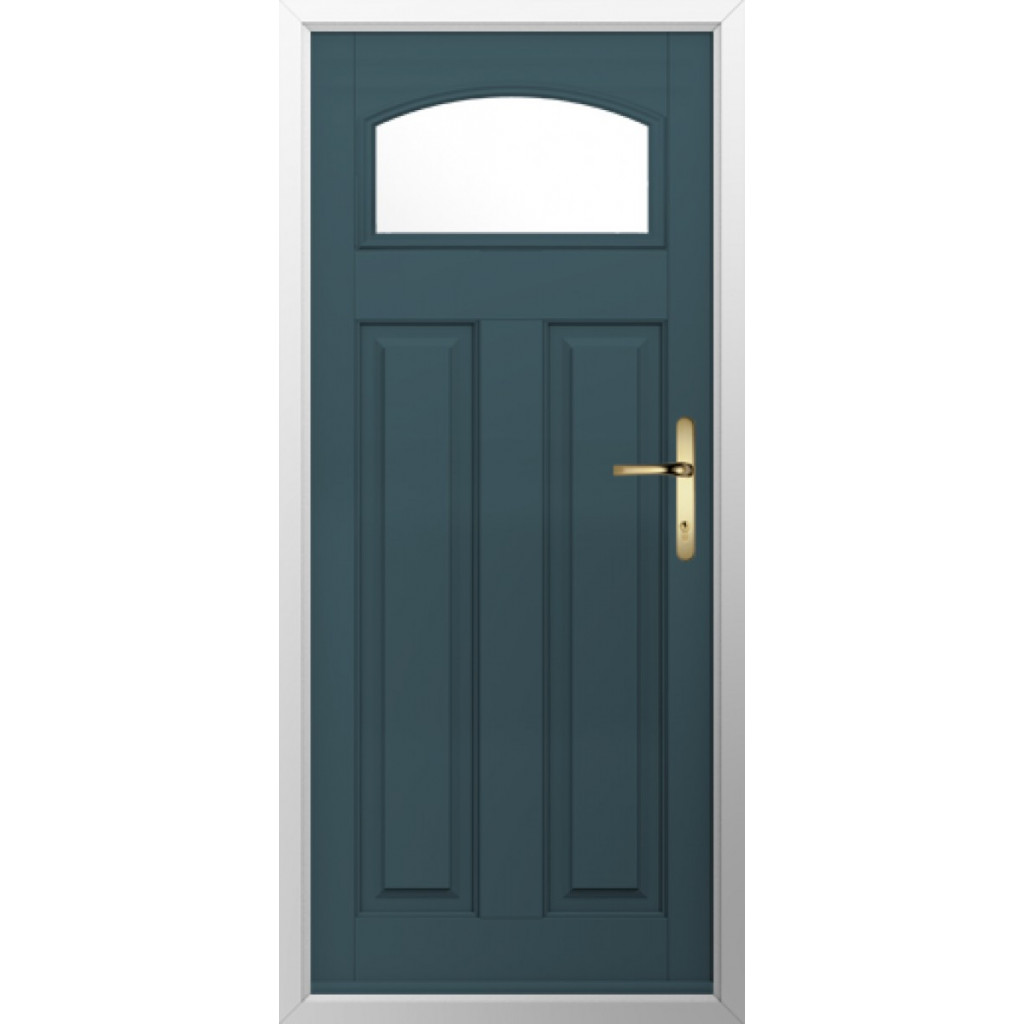 Solidor London Composite Traditional Door In Midnight Grey Image