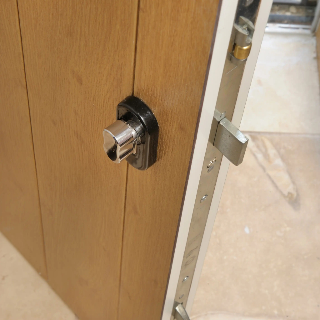 Solidor Ludlow Solid Composite Stable Door In Truffle Brown Image