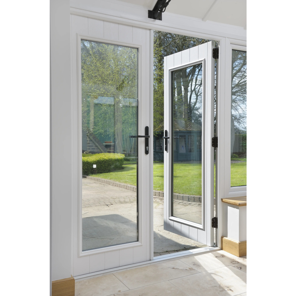 Solidor Ancona Composite French Door In Anthracite Grey Image