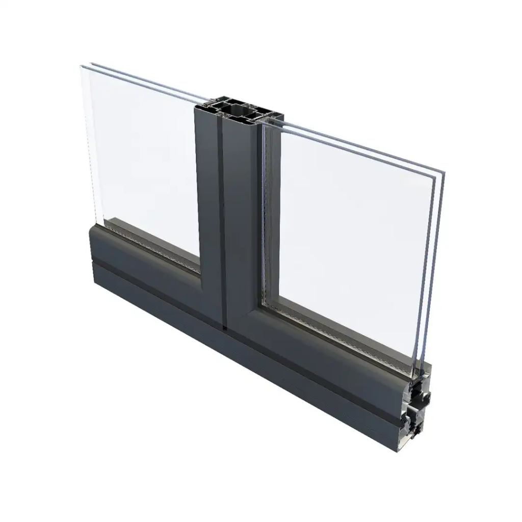 Smart Visofold 2 Pane Bi-Fold Door In Grey (Matt) - (1400mm x 1700mm) Image