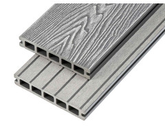 Cladco 2.4m Woodgrain Effect Hollow Domestic Grade Composite Decking Board