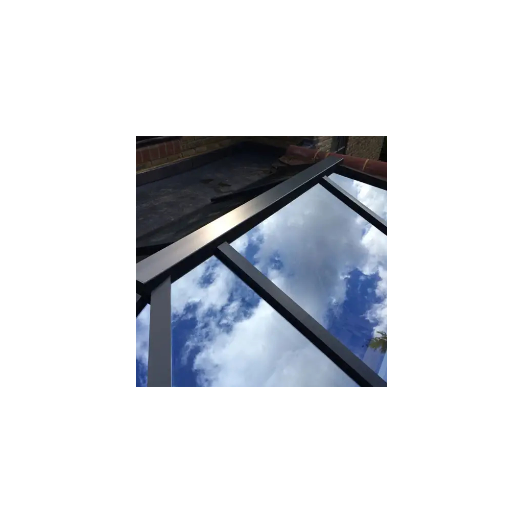Atlas Roof Lantern - Traditional Style (1500mm x 2500mm) In Grey (Ral 7016) - Double Glazed - Self clean Solar Neutral Image