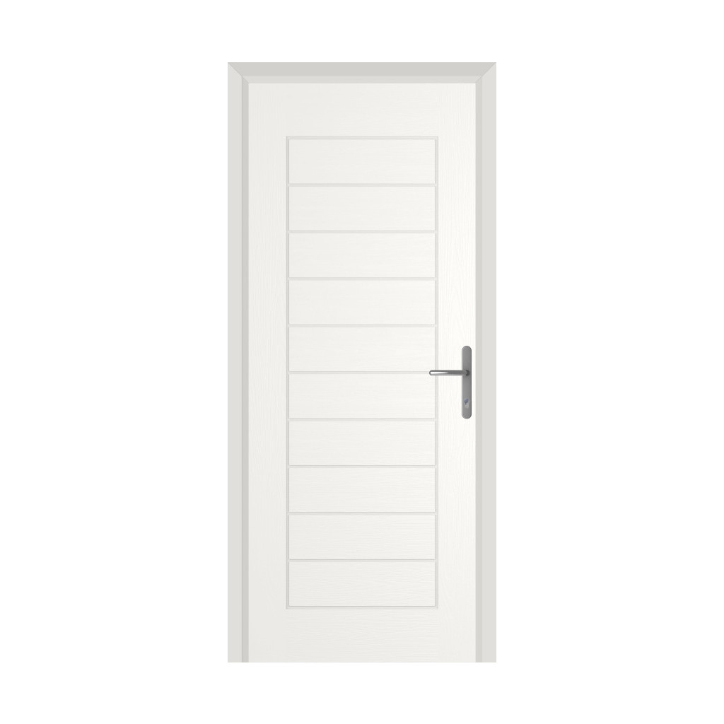 Comp Door Cambridge Composite Door In White Image