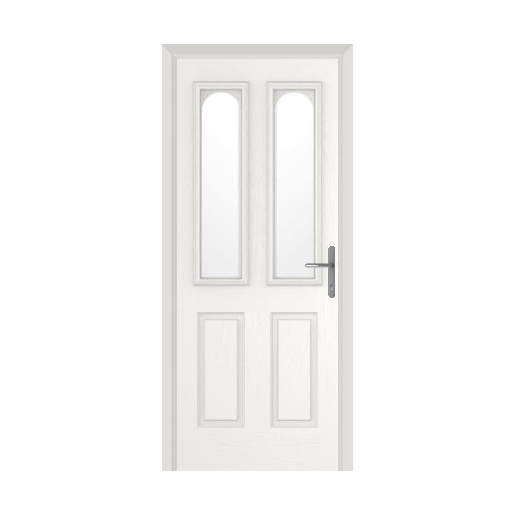 Comp Door Elmhurst Composite Door In White Image