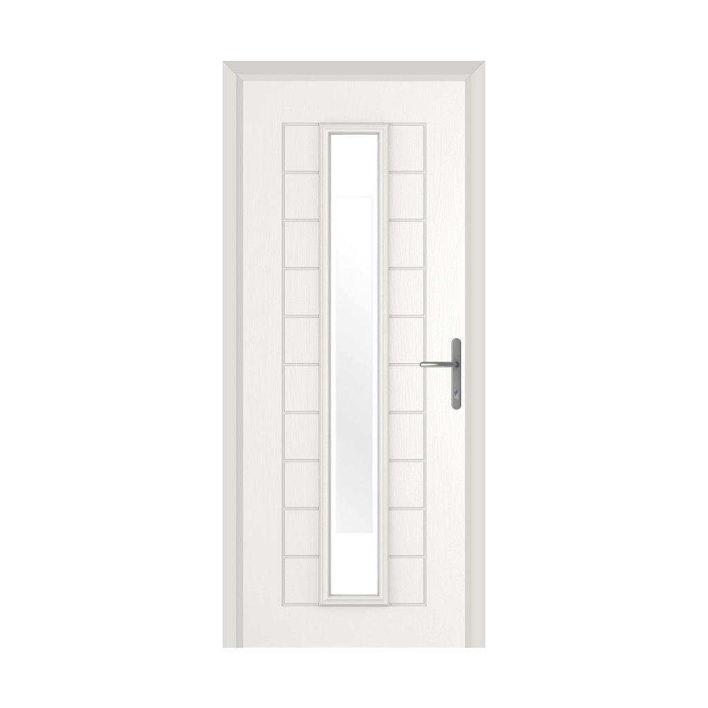 Comp Door Bedford Composite Door In White Image