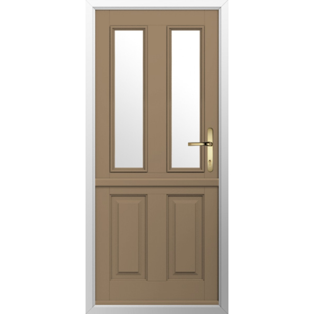 Solidor Ludlow 2 Composite Stable Door In Truffle Brown Image