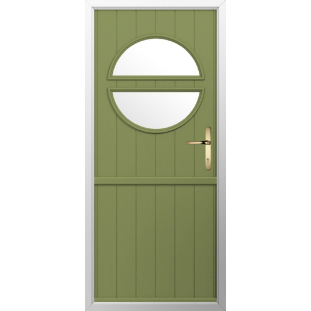 Solidor Pisa Composite Stable Door In Forest Green Image
