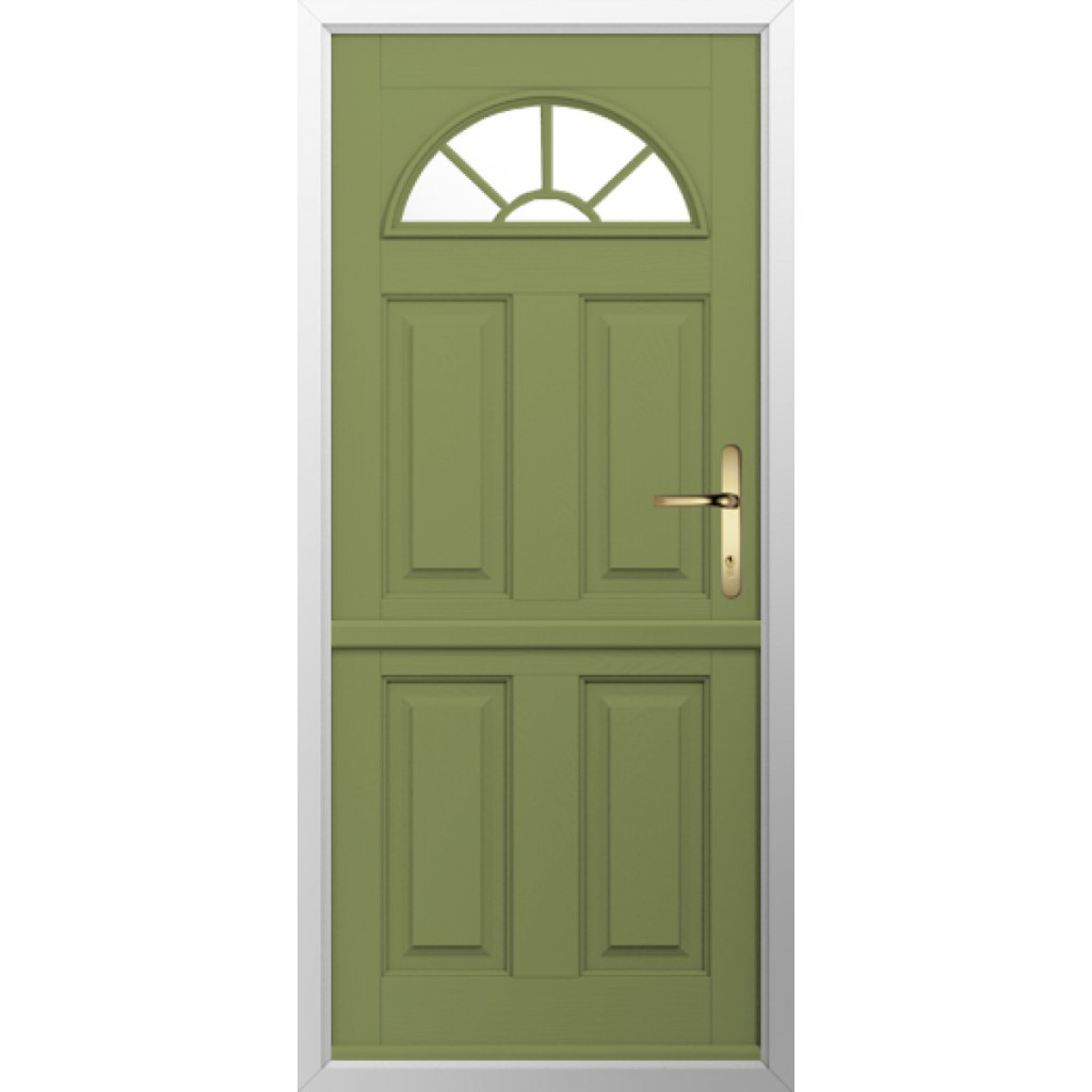 Solidor Conway 1 GB Composite Stable Door In Forest Green Image