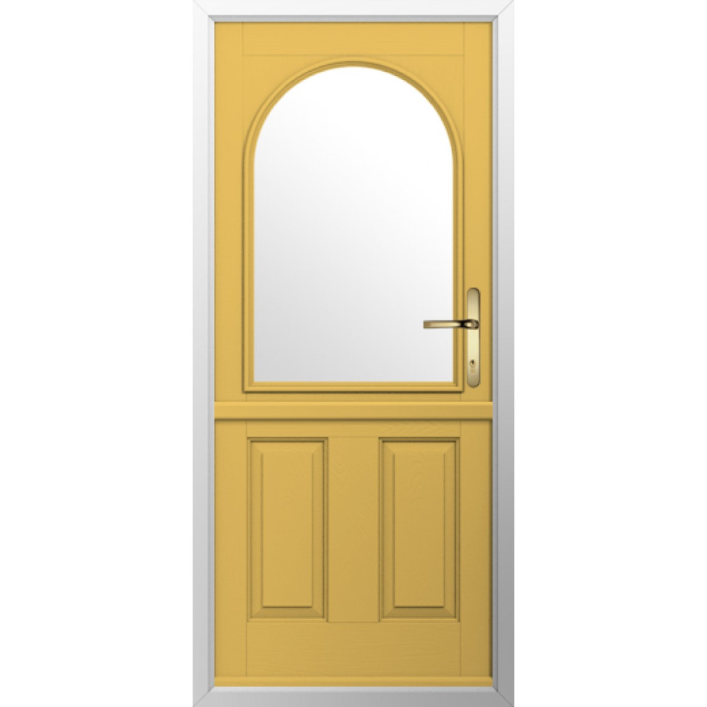 Solidor Stafford 1 Composite Stable Door In Buttercup Yellow Image