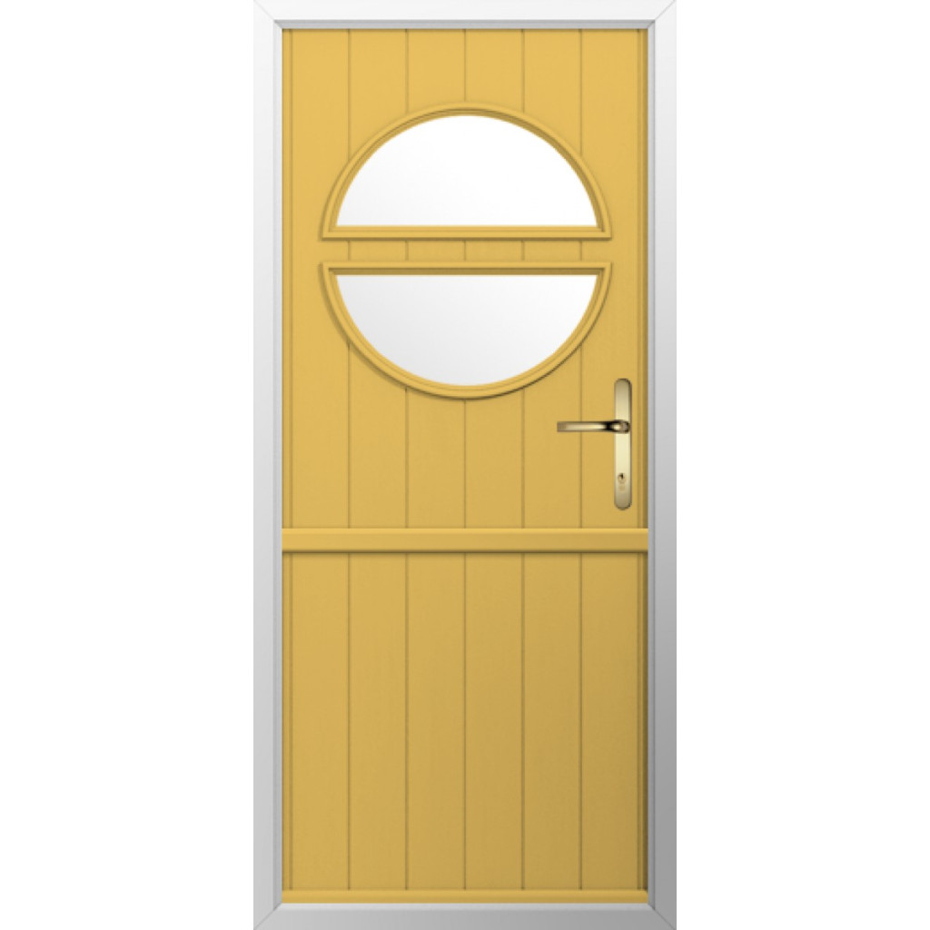 Solidor Pisa Composite Stable Door In Buttercup Yellow Image