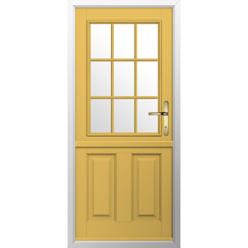Solidor Beeston GB Composite Stable Door In Buttercup Yellow Image