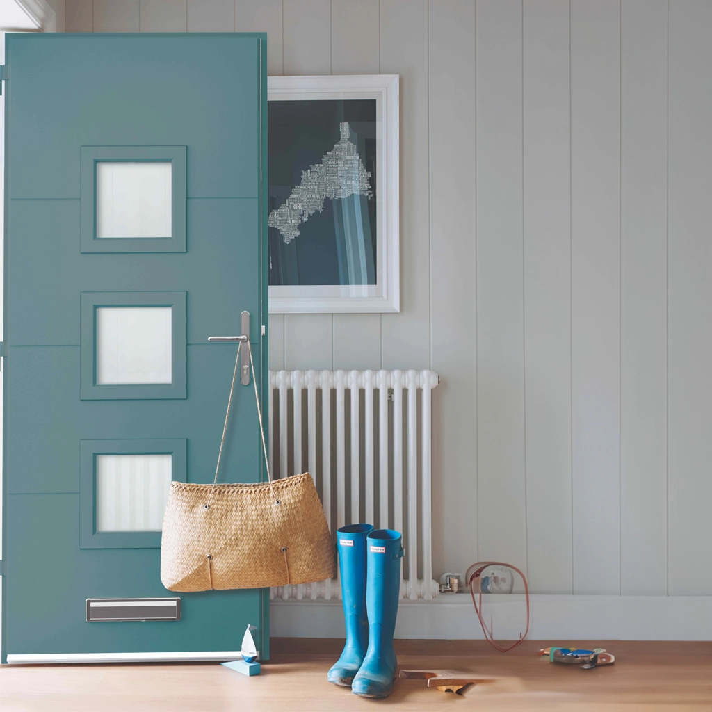 Smart Signature Woodchester Aluminium Composite Door In Antique Grey Image