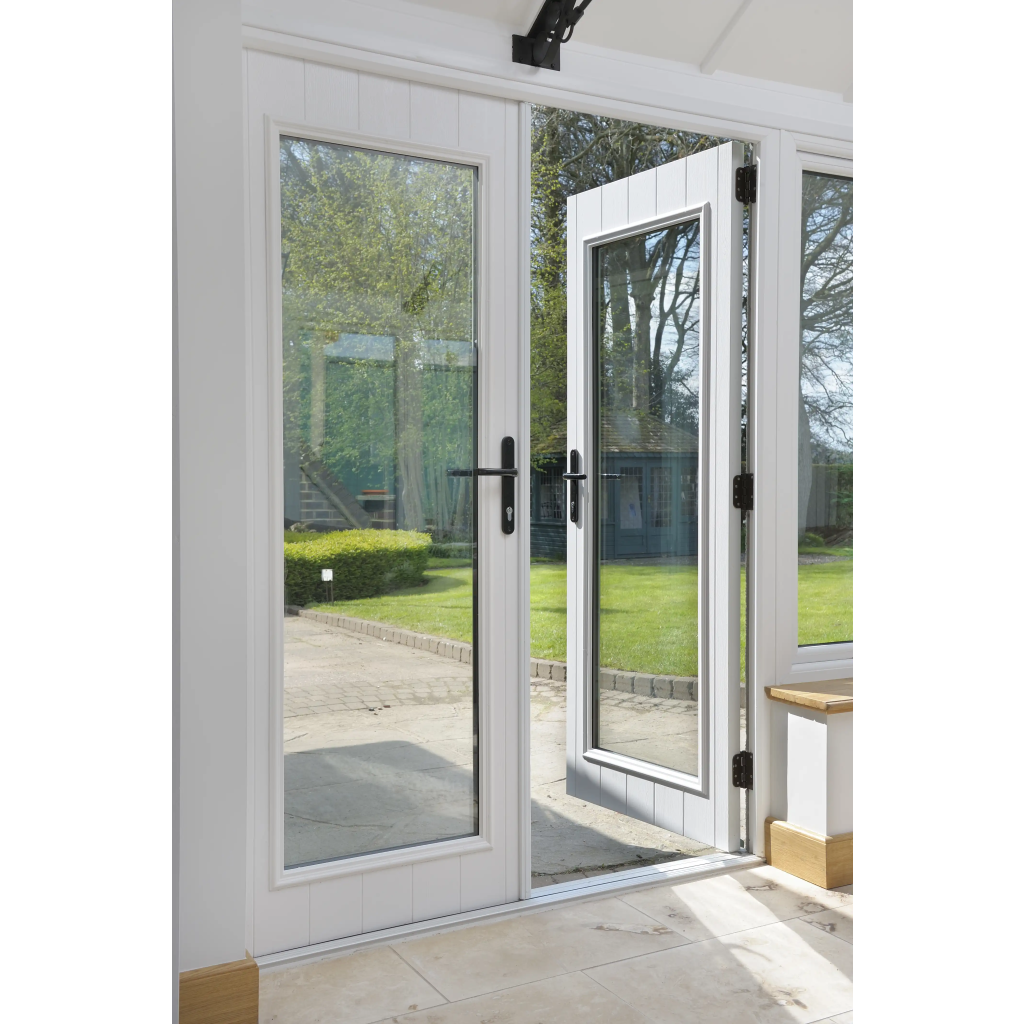 Solidor Beeston 1 Composite French Door In Blue Image