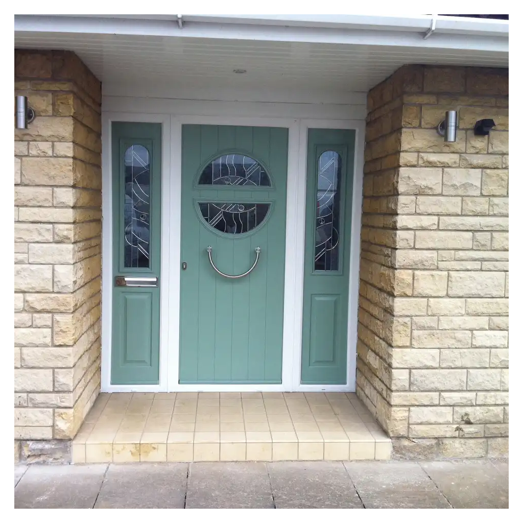 Solidor Monza Composite French Door In Blue Image