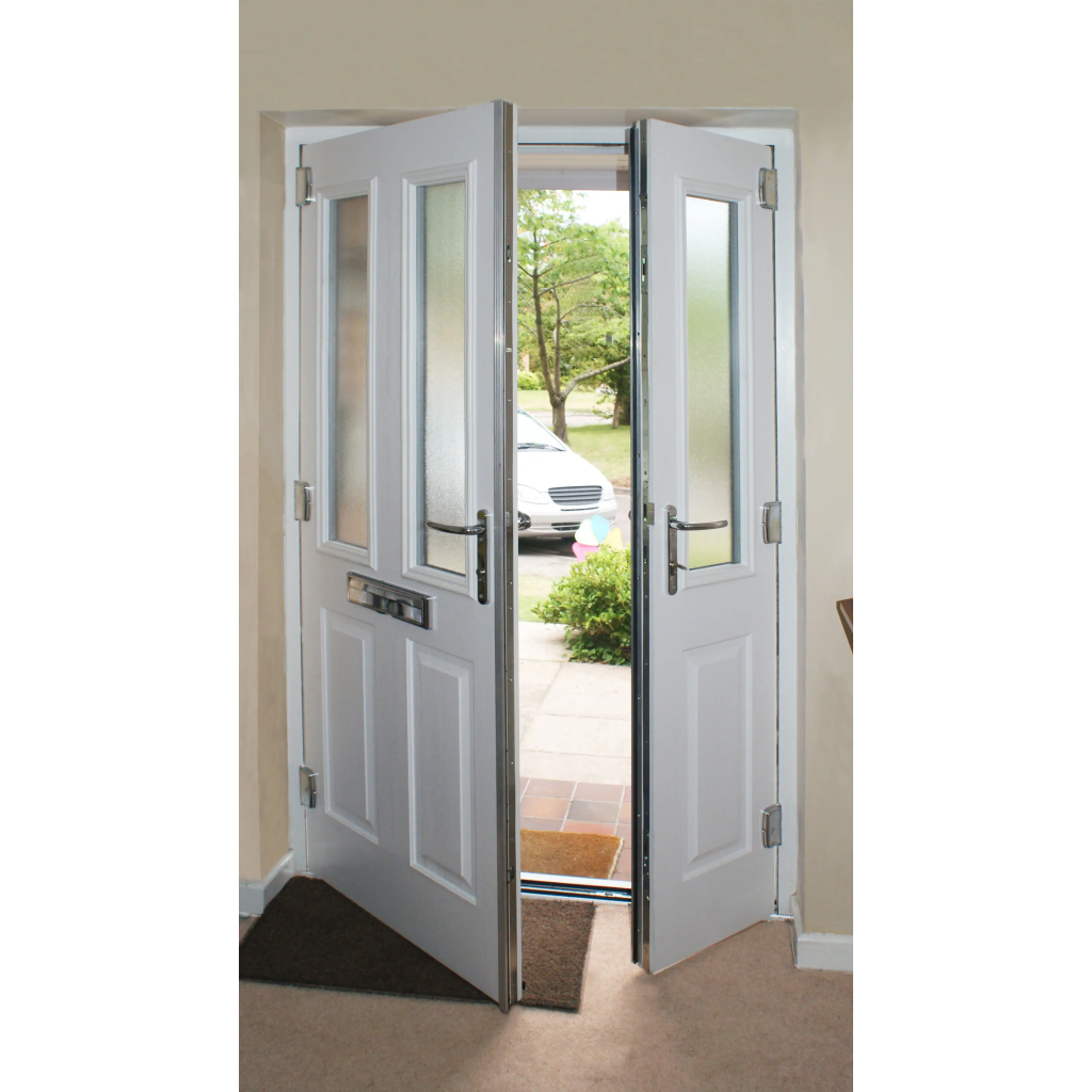 Solidor Windsor Composite French Door In Blue Image