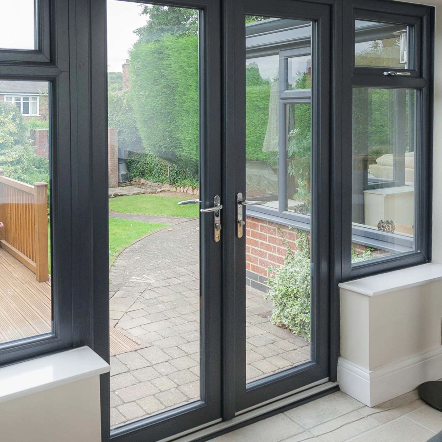 Deceuninck uPVC Glazed Door Large
                        Image